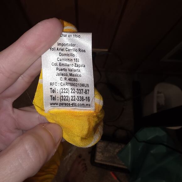 Pareos In Paradise Marigold OS Convertible Skirt Dress - Picture 4 of 5